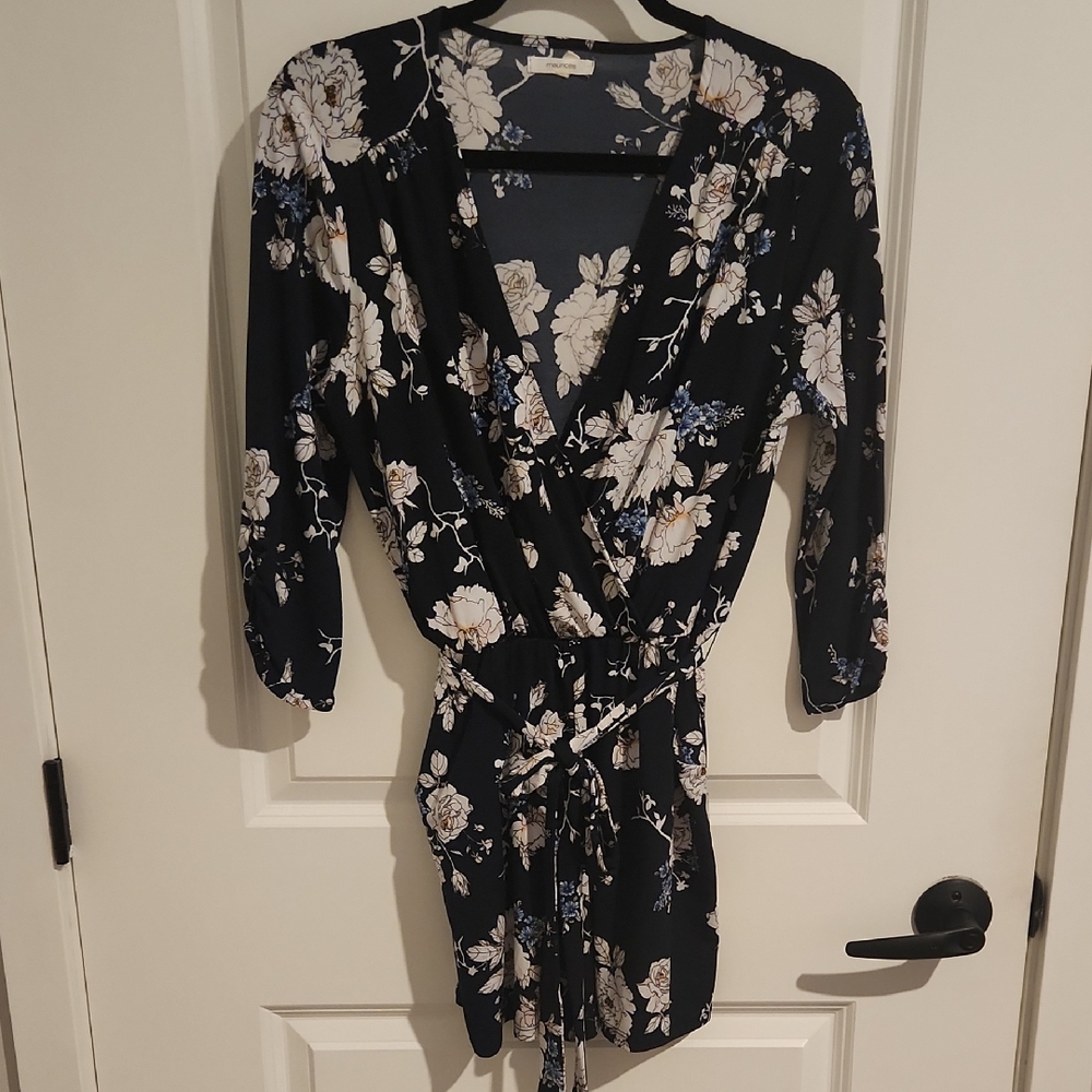 Maurices Floral Romper